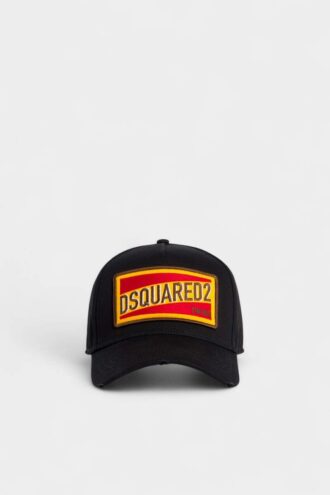 Dsquared2-logo-patch baseballpet