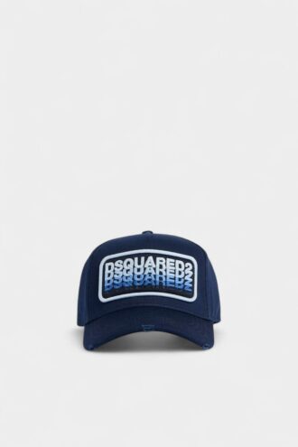 Dsquared2-logo-patch baseballpet