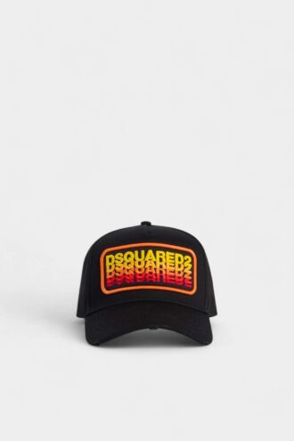 Dsquared2-logo-patch baseballpet
