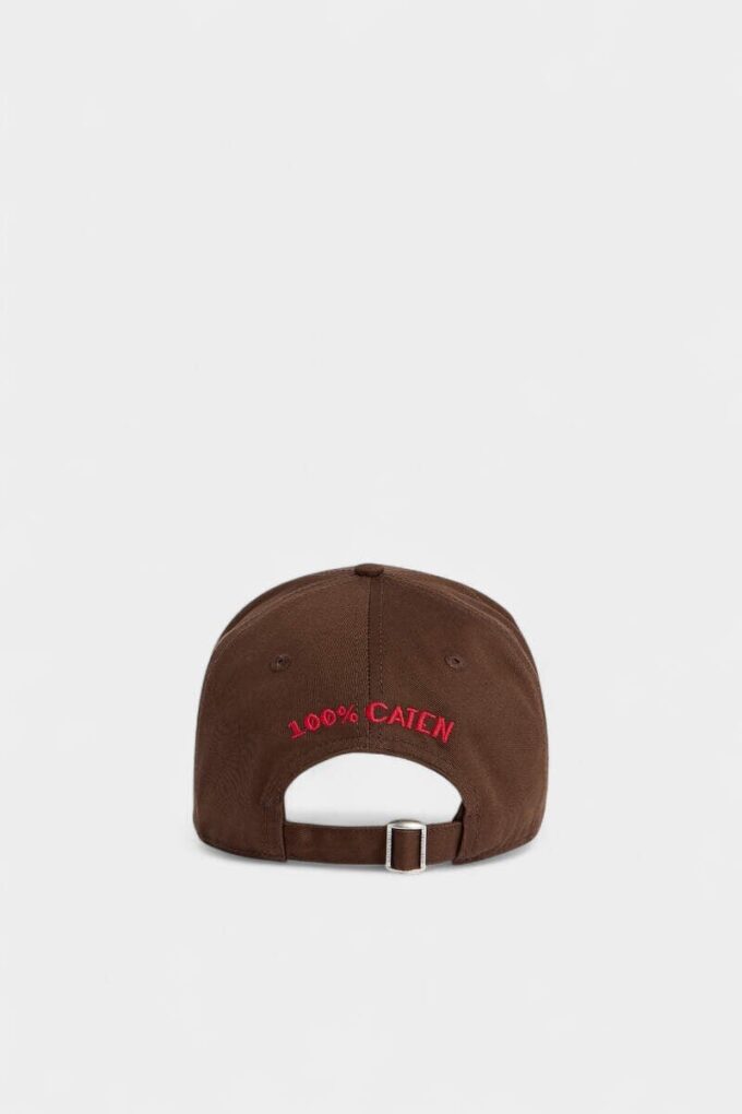 Dsquared2-logo-patch baseballpet Dsquared2-logo-patch baseballpet