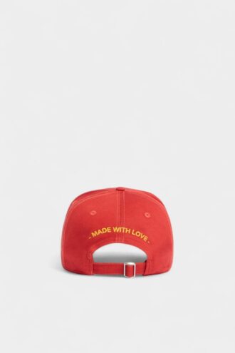 Dsquared2-logo-patch baseballpet