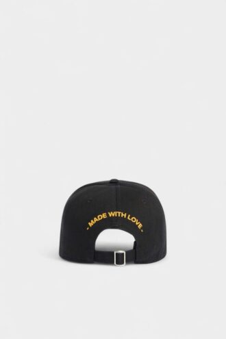 Dsquared2-logo-patch baseballpet