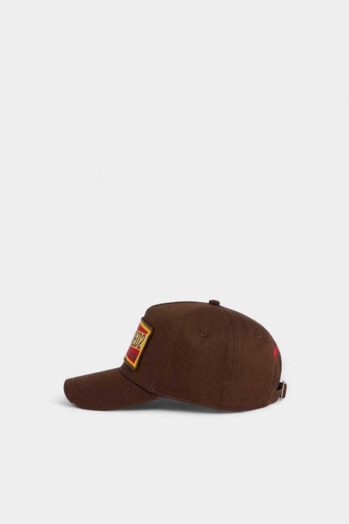 Dsquared2-logo-patch baseballpet Dsquared2-logo-patch baseballpet