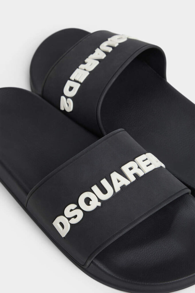 Dsquared2-logo-slippers