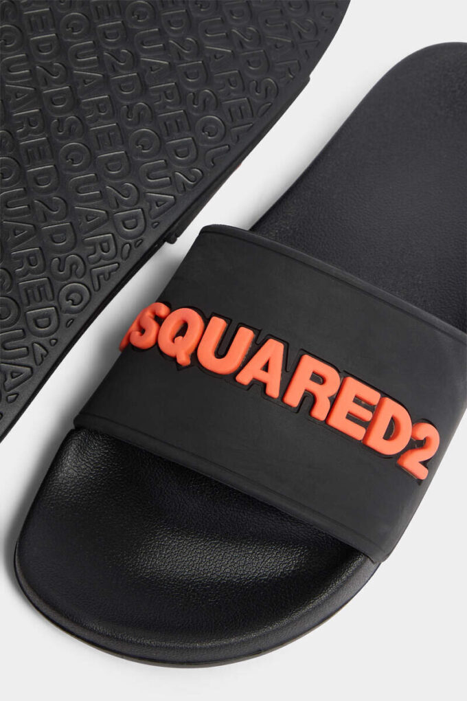 Dsquared2-logo-slippers
