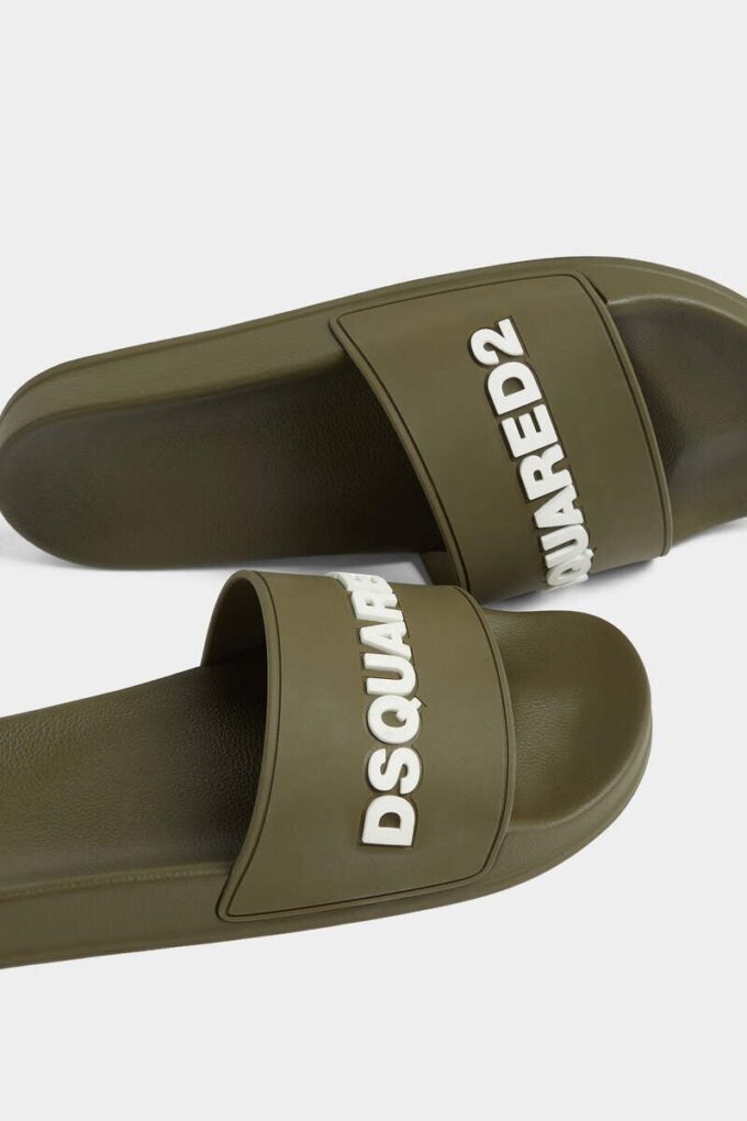 Dsquared2-logo-slippers