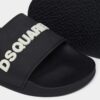 Dsquared2-logo-slippers