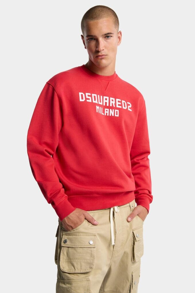 Dsquared2 Milano Cool Fit T-shirt met ronde hals