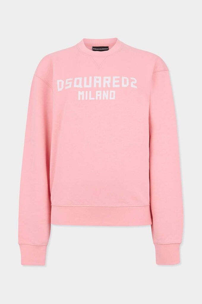 Dsquared2 Milano Just Right Fit T-shirt met ronde hals Dsquared2 Milano Just Right Fit T-shirt met ronde hals