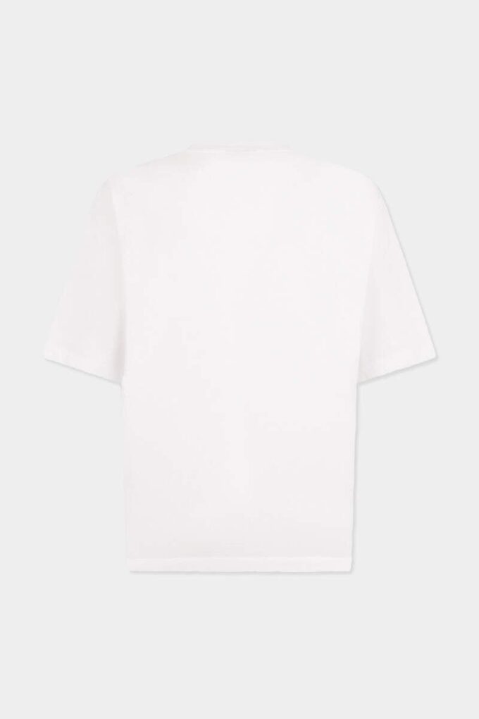 Dsquared2 Milano T-shirt met losse pasvorm Dsquared2 Milano T-shirt met losse pasvorm