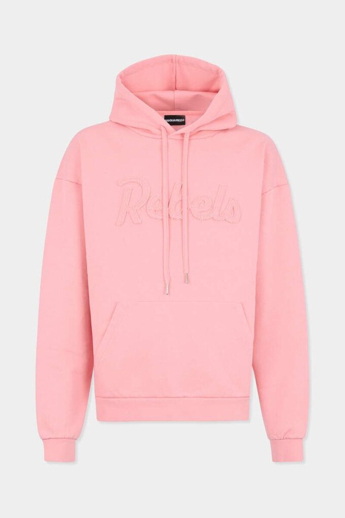Dsquared2 Rebels Relax Fit Hoodie Dsquared2 Rebels Relax Fit Hoodie