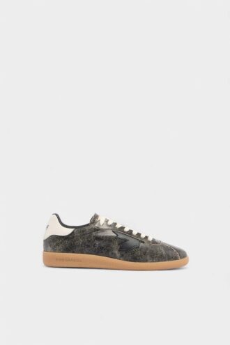 Dsquared2 Rebels Sneakers van gekraakt leer