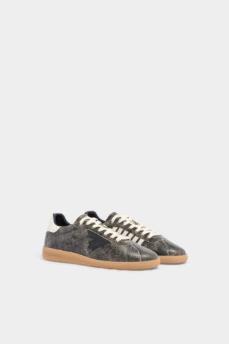 Dsquared2 Rebels Sneakers van gekraakt leer
