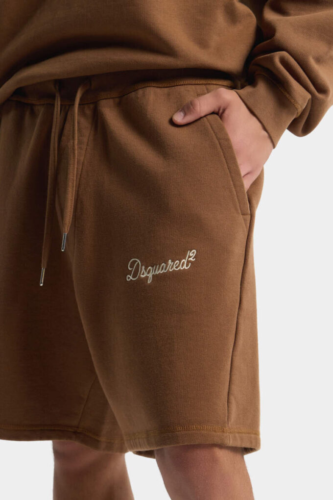 Dsquared2 Signature Relax Fit Korte Broeken Dsquared2 Signature Relax Fit Korte Broeken