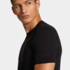 Dsquared2 T-shirt met geborduurd logo Dsquared2 T-shirt met geborduurd logo