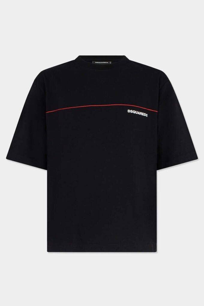Dsquared2 Tape Overhemd met losse pasvorm Dsquared2 Tape Overhemd met losse pasvorm