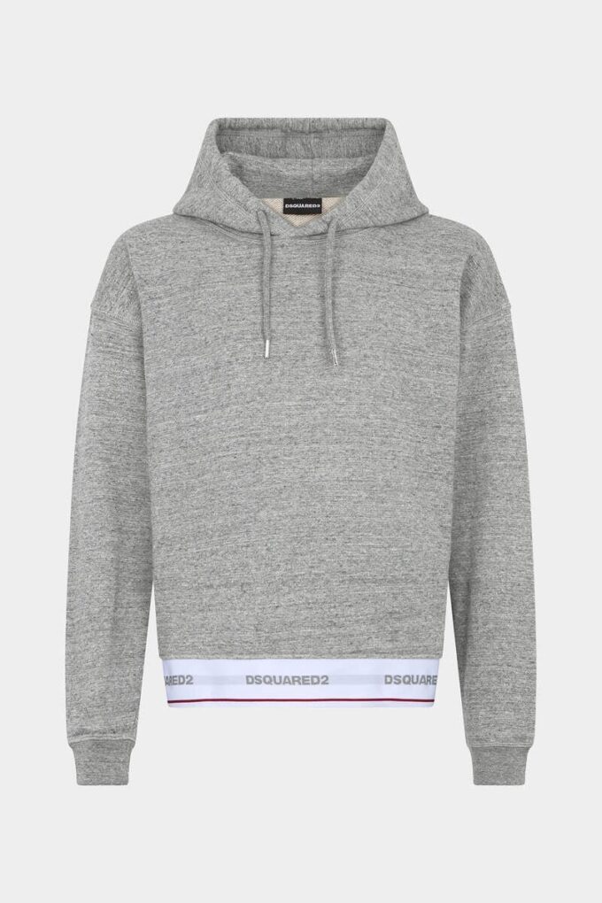 Dsquared2 Tape Relax Fit Hoodie Dsquared2 Tape Relax Fit Hoodie