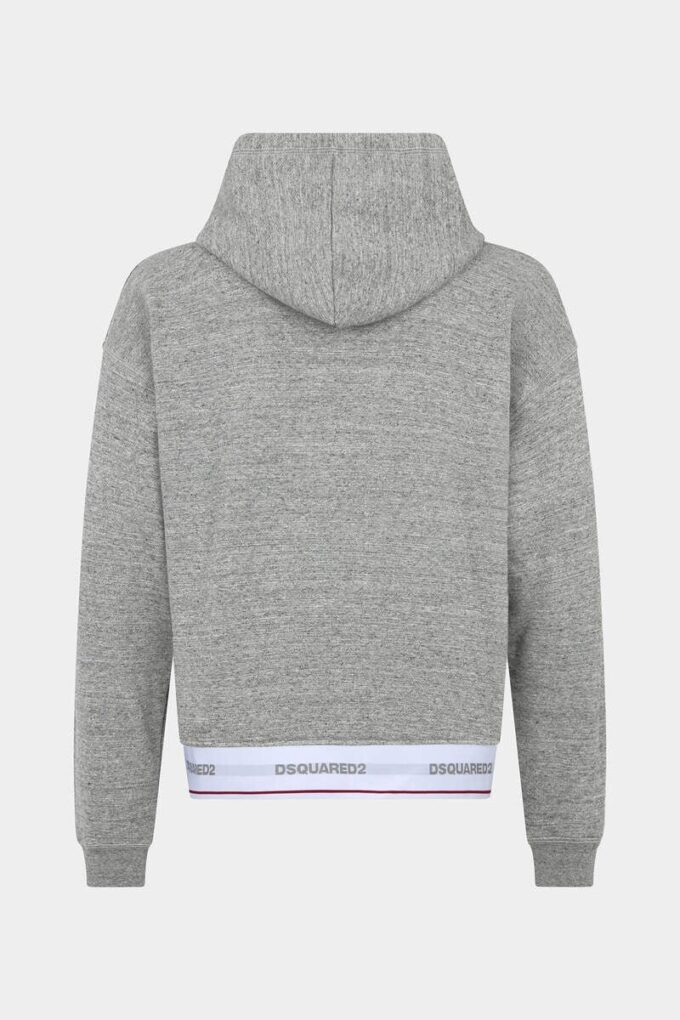 Dsquared2 Tape Relax Fit Hoodie Dsquared2 Tape Relax Fit Hoodie
