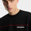 Dsquared2 Tape Relax Fit T-shirt met ronde hals