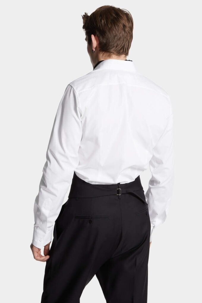 Easy Slim Mini Dean-kraag overhemd Easy Slim Mini Dean-kraag overhemd