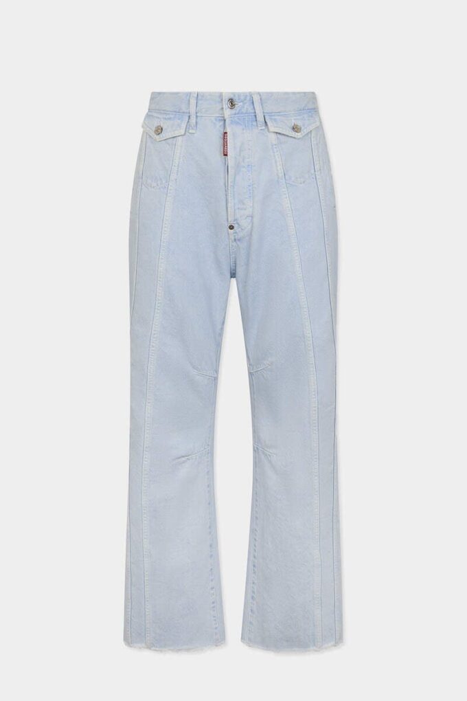 Eros-Jeans met poederwas