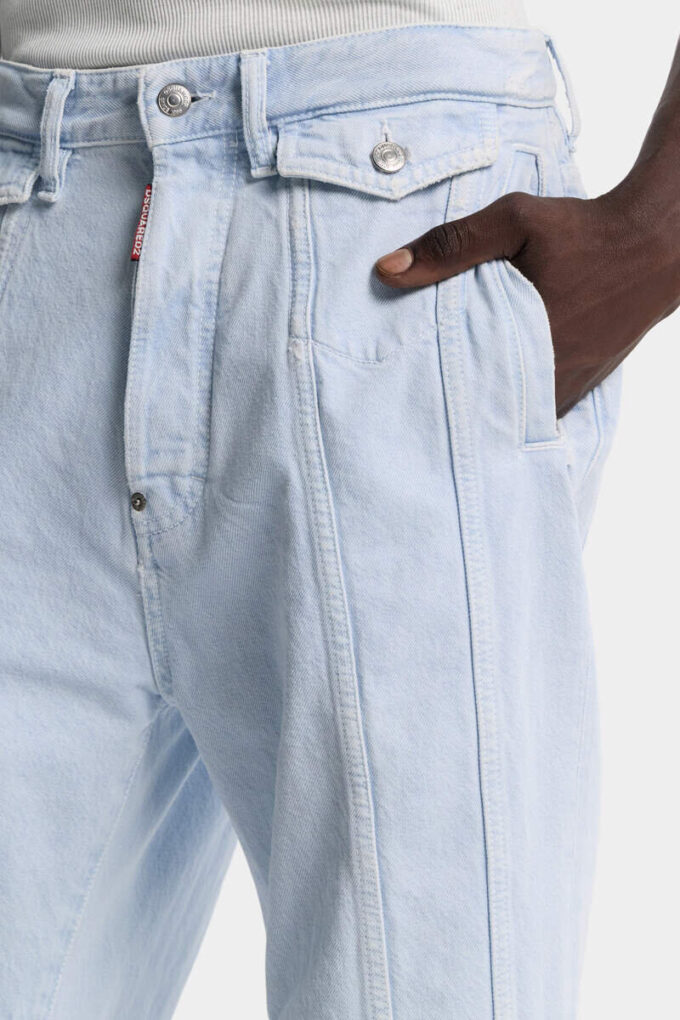 Eros-Jeans met poederwas