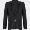 Geborduurde kraag 70’s blazer Geborduurde kraag 70’s blazer