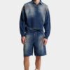 Gebreide korte broek Gebreide korte broek