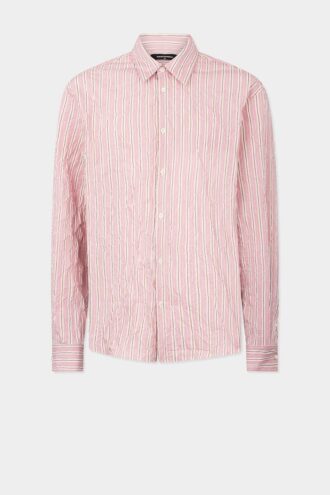 Gekreukt oversized overhemd