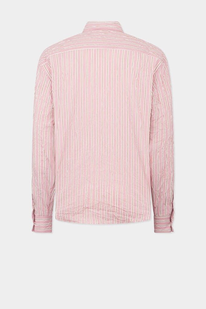 Gekreukt oversized overhemd Gekreukt oversized overhemd