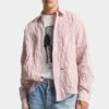Gekreukt oversized overhemd Gekreukt oversized overhemd
