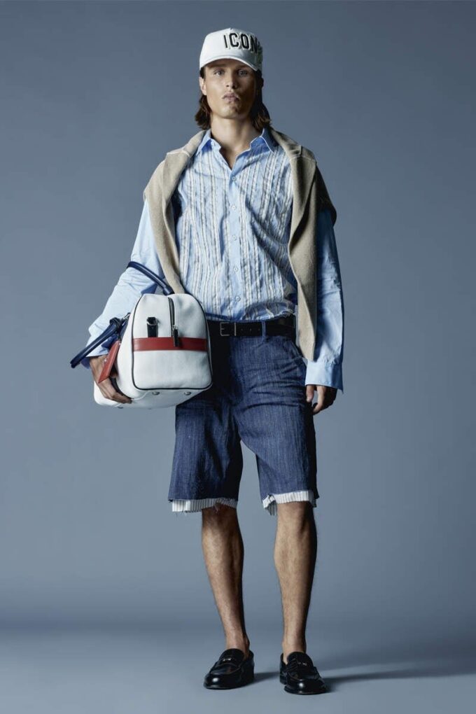 Dsquared2 kenmerkende jersey-steek trui