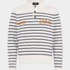 Gestreepte polo met lange mouwen Gestreepte polo met lange mouwen