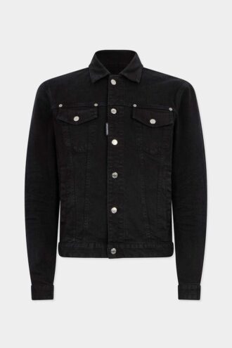 Geverfd Dan-Jeans-jasje Geverfd Dan-Jeans-jasje