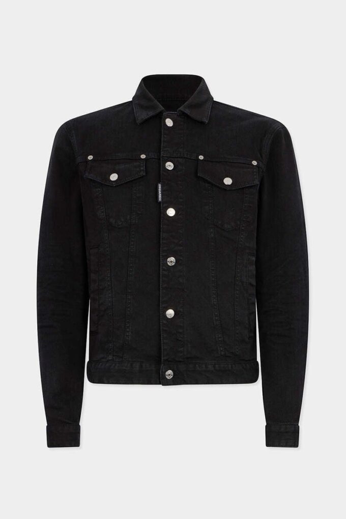 Geverfd Dan-Jeans-jasje Geverfd Dan-Jeans-jasje