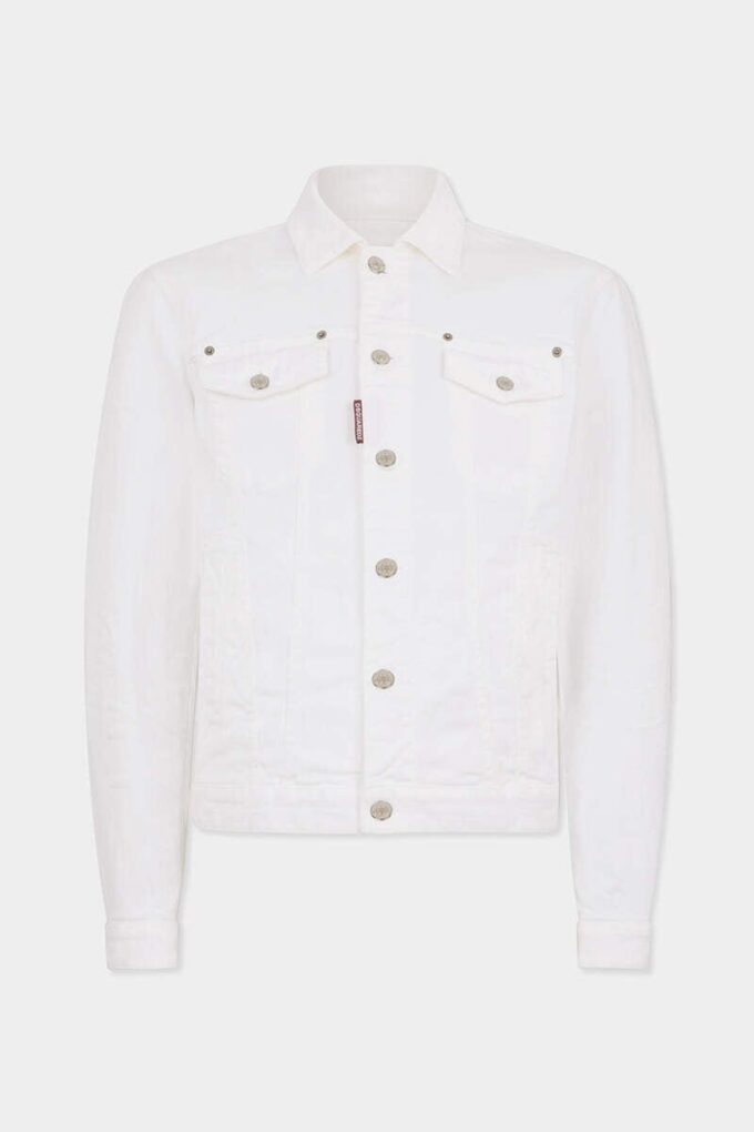 Geverfd Dan-Jeans-jasje Geverfd Dan-Jeans-jasje
