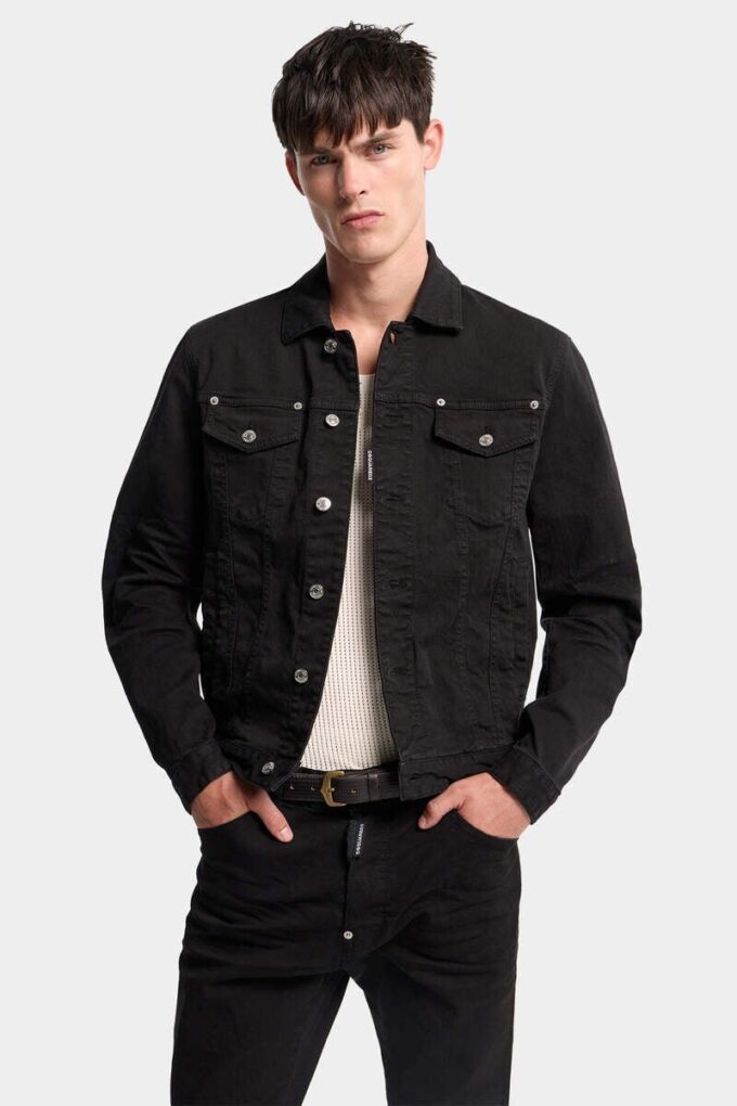 Geverfd Dan-Jeans-jasje Geverfd Dan-Jeans-jasje