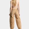 Geverfde jumpsuit in utility-stijl met distressed-look Geverfde jumpsuit in utility-stijl met distressed-look