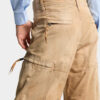 Geverfde utility-broek met distressed look Geverfde utility-broek met distressed look