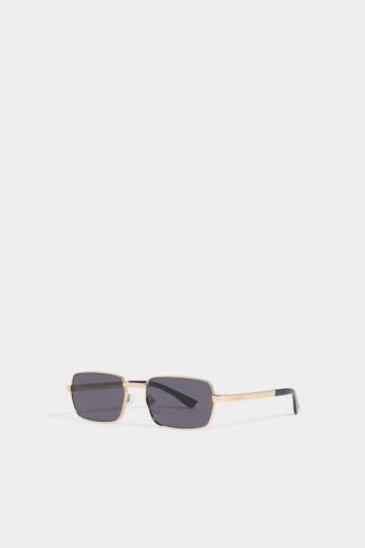 Goudkleurige Hype Grey-zonnebril