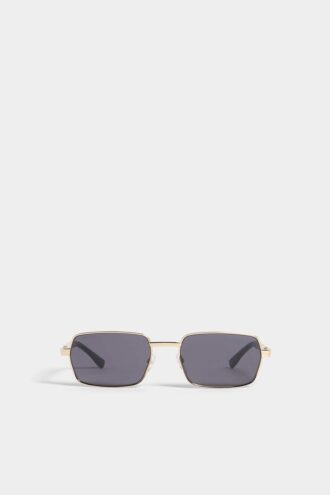 Goudkleurige Hype Grey-zonnebril