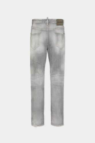 Grijs gewassen 642-Jeans