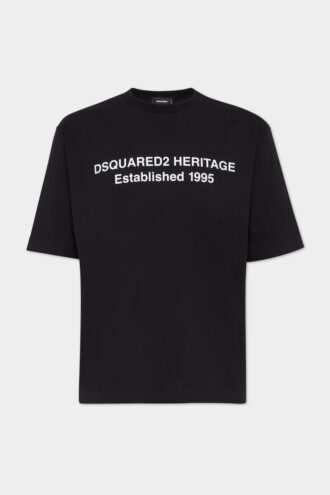 Heritage T-shirt met losse pasvorm