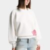 Hibiscus Just Right Fit Sweatshirt met ronde hals Hibiscus Just Right Fit Sweatshirt met ronde hals