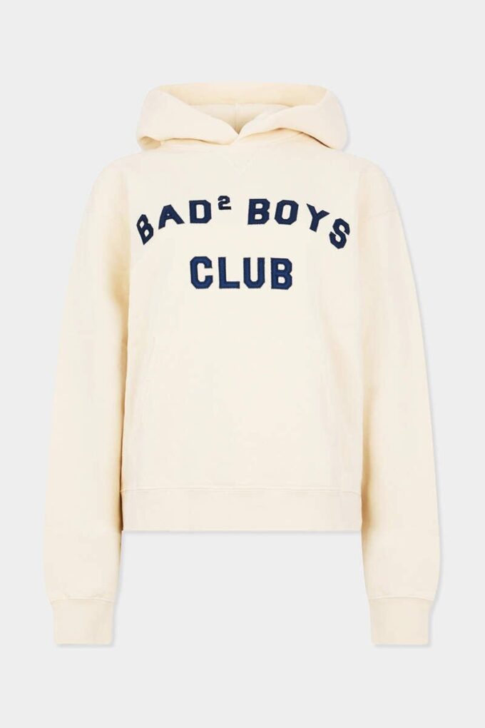 Hoodie met vintage vervaagde print, korte broeken en wijde pasvorm Hoodie met vintage vervaagde print, korte broeken en wijde pasvorm
