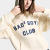 Hoodie met vintage vervaagde print, korte broeken en wijde pasvorm Hoodie met vintage vervaagde print, korte broeken en wijde pasvorm
