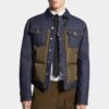 Hybride puffer-Jeans-jas Hybride puffer-Jeans-jas