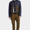 Hybride puffer-Jeans-jas Hybride puffer-Jeans-jas