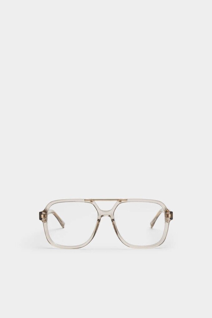 Hype beige bril Hype beige bril