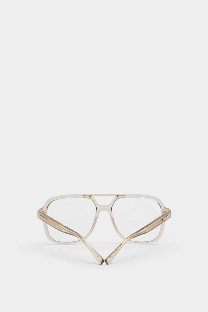 Hype beige bril Hype beige bril